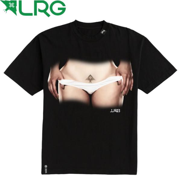 tシャツ LRG エルアールジー BUSHY Short Sleeve TEE Black 半袖Tシ...