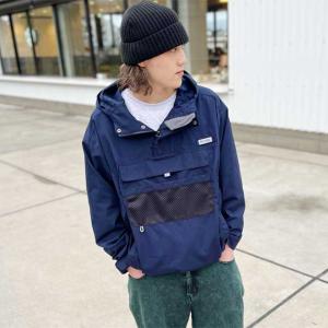 ジャケット Columbia コロンビア Gold Creek Anorak JACKET 472Dark Nocturnal ゴールドクリークアノラック アウター メンズ レディース｜stormy-japan