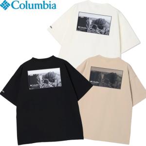 tシャツ Columbia コロンビア Millers Crest Graphic SS T-Shirts 010Black 271AncientFossil 125SeaSalt 半袖Tシャツ カットソー メンズ レディース｜stormy-japan