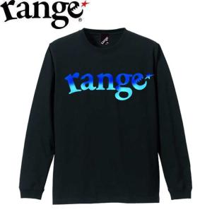 レンジ range tシャツ Beauty Gradation2 LS TEE Black 長袖 Tシャツ カットソー｜stormy-japan