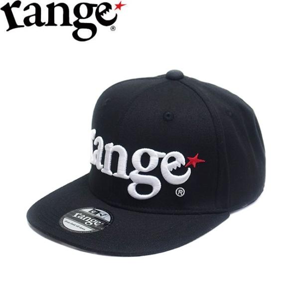 レンジ range キャップ ORIGINAL SNAPBACK CAP BLACKWHITE オリ...