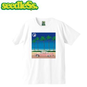 シードレス seedleSs tシャツ CALIFORNIA WORLD SS TEE WHITE 半袖Tシャツ ホワイト｜stormy-japan
