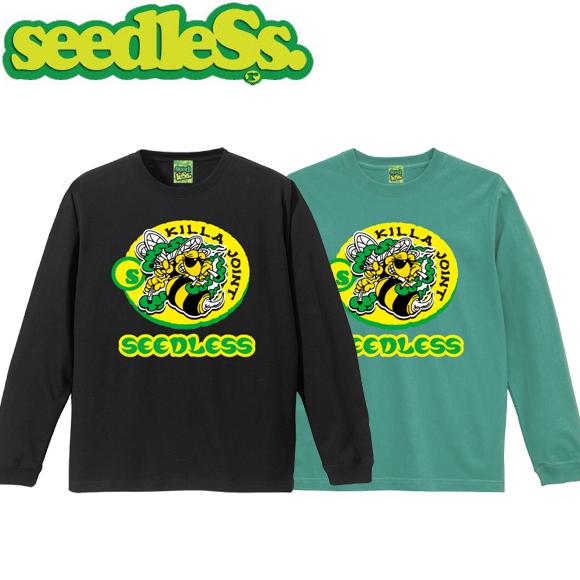 tシャツ seedleSs シードレス Killa Joint LS TEE Black Hazy ...