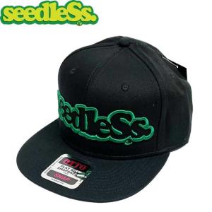seedleSs（シードレス） キャップ SD OTTO SNAPBACK CAP Navy/Green
