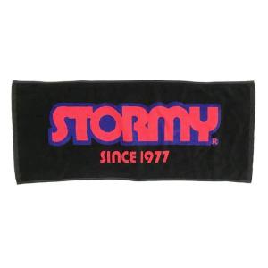 ストーミー STORMY タオル ORIGNAL TOWEL BLACK フェイスタオル｜stormy-japan