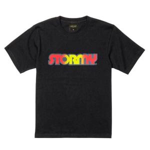 ストーミー STORMY tシャツ NEW LOGO Guiter S/S T-SHIRTS(BLACK)復刻カラー｜stormy-japan