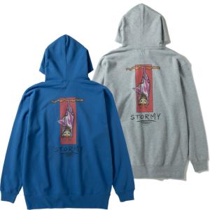 SALE30%OFF ストーミー STORMY x CARELESS パーカー KOUMORI PULLOVER HOODSWEAT ケアレス コラボ プルオーバーフード スウェット｜STORMY Yahoo!店