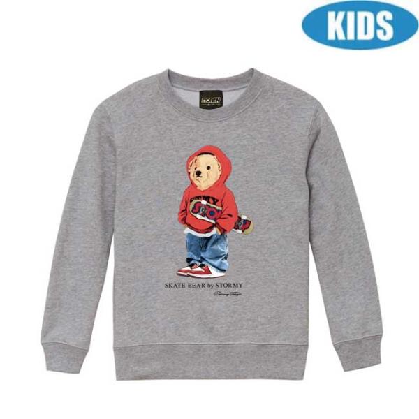 トレーナー STORMY ストーミー ORIGINAL BEAR1 KIDS CREW SWEAT ...