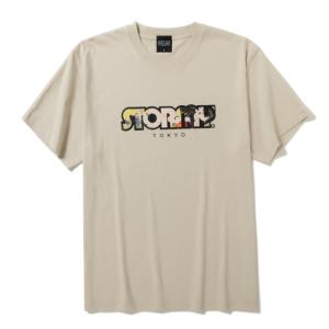 tシャツ STORMY ストーミー LOGO GIRL S/S T-Shirts SandBeige 半袖Tシャツ カットソー メンズ レディース｜stormy-japan