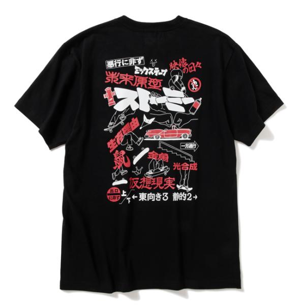 tシャツ STORMY ストーミー Video-Title S/S T-SHIRTS Black 半...