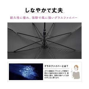日傘 完全遮光 長傘 遮光率100% UVカッ...の詳細画像5