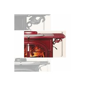 ウォーミングシェルフ黒イントレピッド用 薪ストーブアクセサリー : 薪