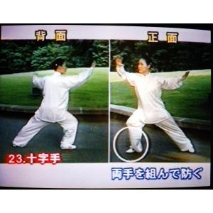 24式太極拳 練功十八法前段後段 初級太極拳 ...の詳細画像2