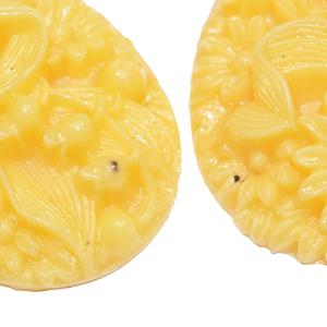 [訳あり処分品] カメオ 40×30mm 小花と...の商品画像