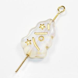 アクリル製 クリスマスツリー ビーズ クリスタ...の詳細画像1