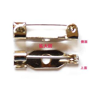 アクセサリーパーツ 金具 ブローチピン ウラピ...の詳細画像1