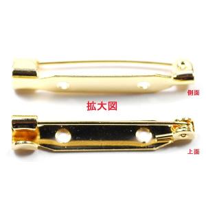 アクセサリーパーツ 金具 ブローチピン ウラピ...の詳細画像1