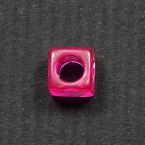ローズ 濃いめのピンク 白文字 アルファベット...の詳細画像1