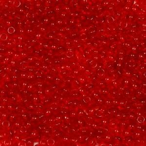 丸小ビーズ シャムルビー 濃いめの赤