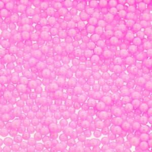 無穴ビーズ 約2mm オペークピンク ガラス製 大きさにはばらつきがあります 約1.8〜2mm程度