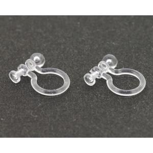 アクセサリーパーツ 樹脂オメガクリップ ノンホ...の詳細画像1