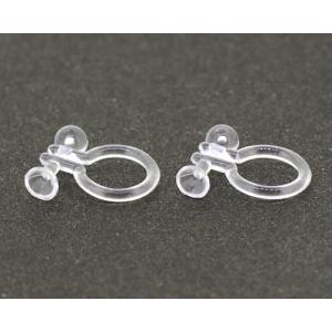 アクセサリーパーツ 樹脂オメガクリップ ノンホ...の詳細画像1