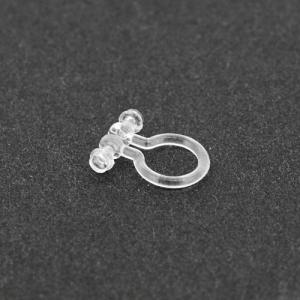 アクセサリーパーツ 樹脂オメガクリップ ノンホ...の詳細画像2