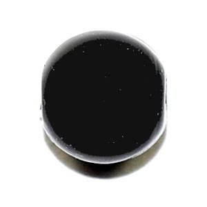 お得なプラパール カラーパール ビーズ 黒 ブラック １０ｍｍ バラ ５０コ入り