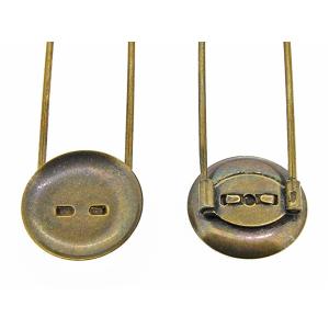 アクセサリーパーツ 金具 ストールピン ブロー...の詳細画像1