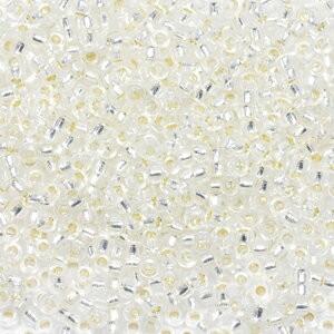 特小ビーズ クリスタルインラインシルバー クリスタルインラインS