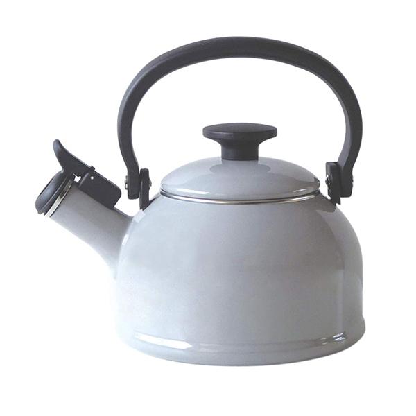 【送料無料】富士ホーロー　CTN-1.6WK.LG コットン ホーロー笛吹きケトル1.6L ライトグ...