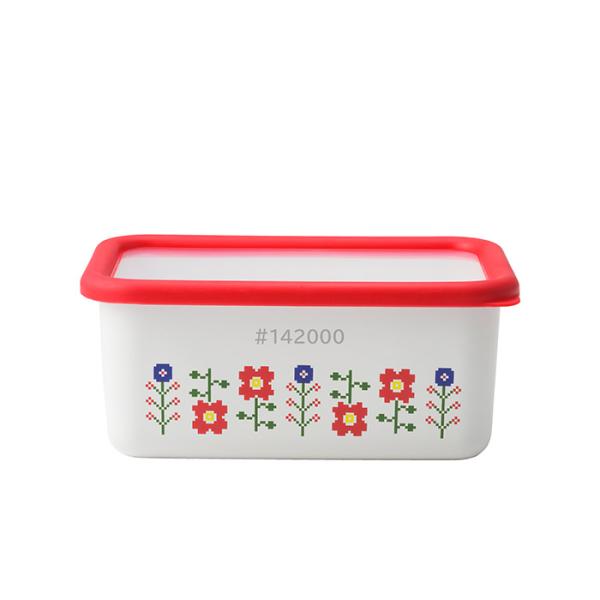 富士ホーロー MY-DM.R Mysa（ミーサ）深型角容器M レッド