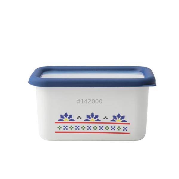 富士ホーロー MY-DS.N Mysa（ミーサ）深型角容器S ネイビー