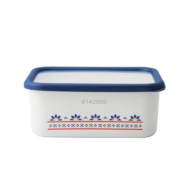 富士ホーロー MY-DL.N Mysa（ミーサ）深型角容器L ネイビー