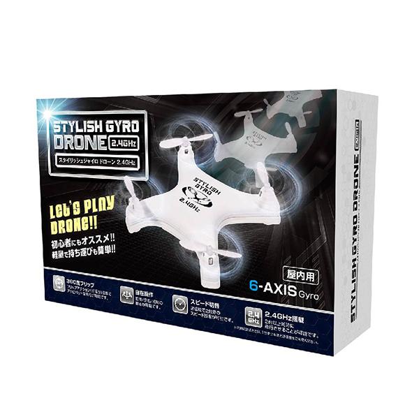 【送料無料】ハック　スタイリッシュジャイロドローン　2.4GHz(色指定できません）