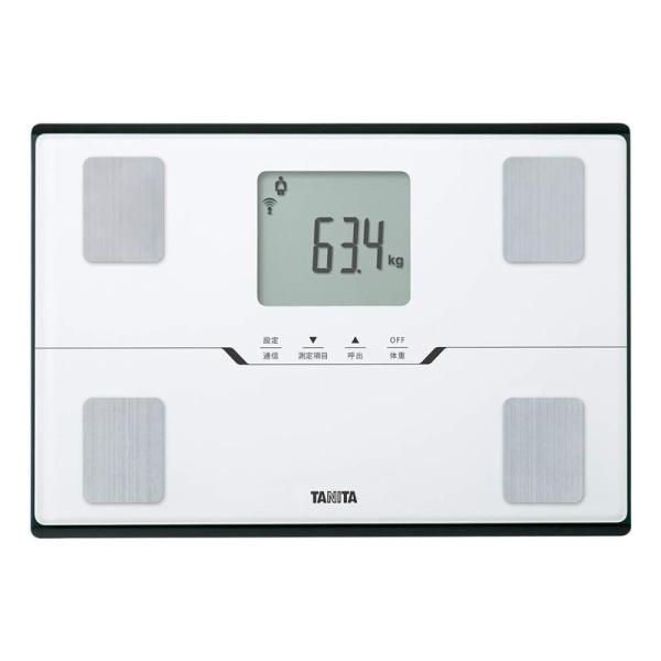 タニタ 体組成計 パールホワイト BC-768 WH 【体重計 乗るピタ スマホ連携 BMI 体脂肪...