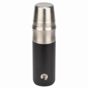 パール金属 UE-3640 HDダブルステンレス真空断熱ボトル600（中空コップ）（ブラック）【CS アウトドア 保温保冷 キャンプ バーベキュー】