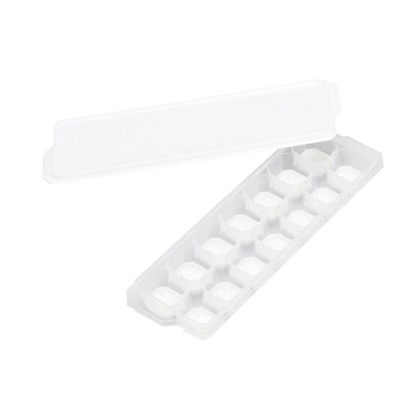 パール金属  D-6651 冷た倶楽部 取り出しやすいアイストレー(蓋付)　製氷皿