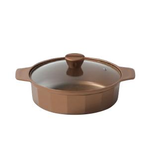 MFG 遠赤外線 炊飯鍋 22cm 4.5L 蒸気摘み蓋付 スーパー