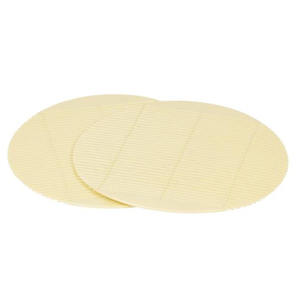 パール金属  HB-652 彩創 すのこ 丸 16.5cm(2枚組)　そば皿