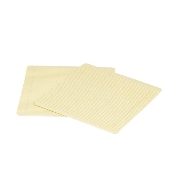 パール金属  HB-654 彩創 すのこ 角 17.5×17.5cm(2枚組)　そば皿