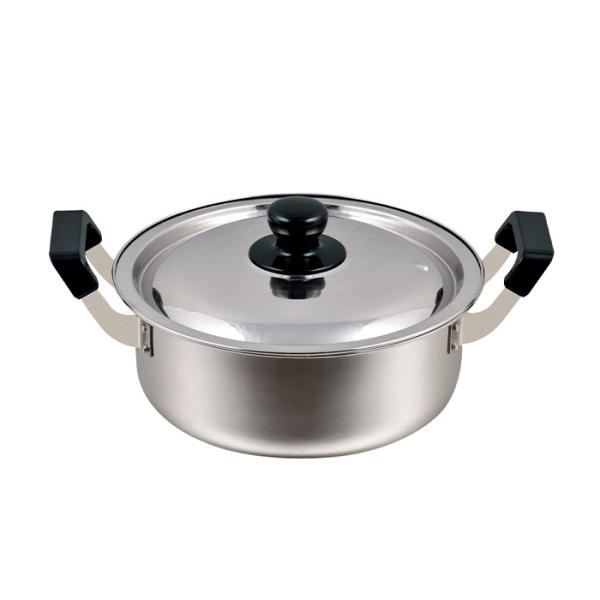 パール金属  HB-1793 NEWだんらん ステンレス製大型鍋24cm