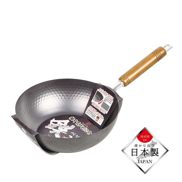 【送料無料】パール金属 HB-4289　窒化鉄 軽くてサビにくい鉄のいため鍋24cm 日本製 IH対...