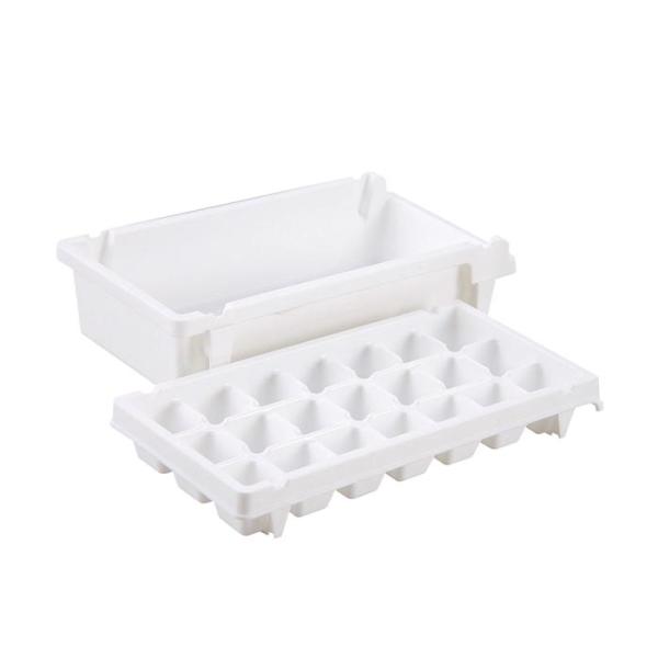 パール金属  H-5235 クーリス ボックス付アイストレー M 21個取　製氷皿