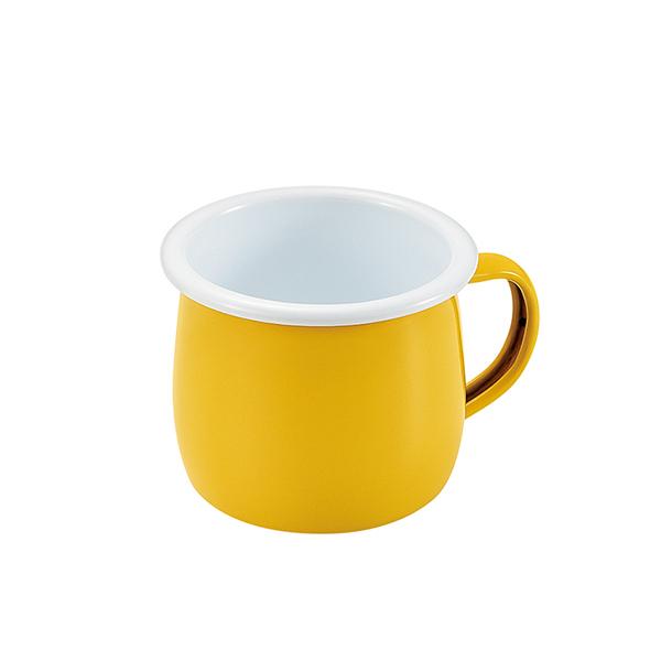 【2160円以上送料無料】パール　HB-5360 プチッと ホーローマグカップ樽型400ml(イエロ...