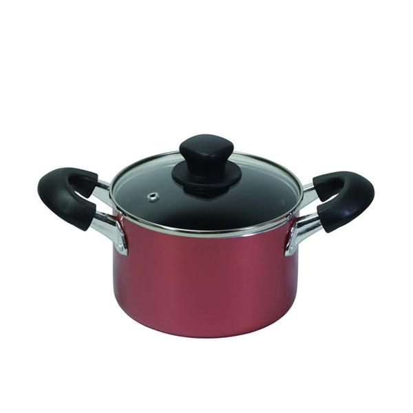 【2160円以上送料無料】パール金属 HB-6968 旨味 ふっ素加工IH対応ガラス蓋付深型両手鍋1...