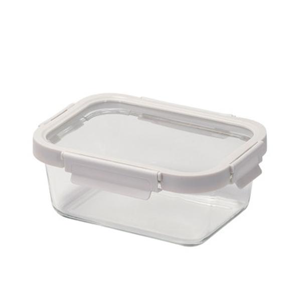 パール金属 HC-115 耐熱ガラスロック式深型漬けおき容器1.2L