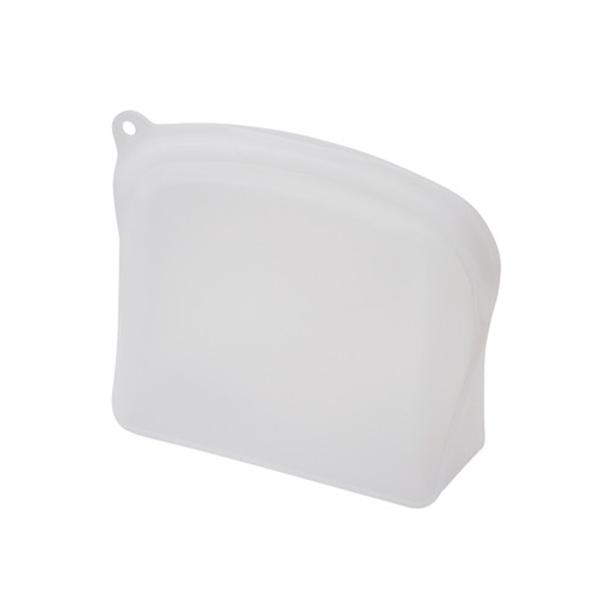 パール金属 HC-252 ジップクリア シリコーンバッグ1.1L(マチ付)