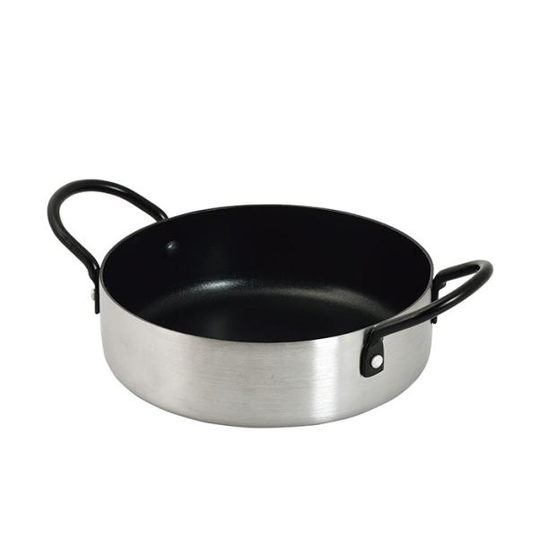 パール金属 HC-389 テーブルトッププレミアム ハード加工2層鋼卓上鍋18cm