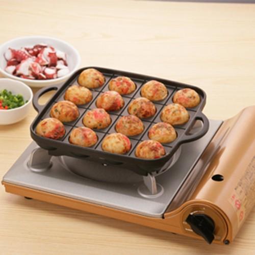 【2160円以上送料無料】岩谷産業（イワタニ） カセットコンロ用 カセットフー フッ素コート たこ焼...